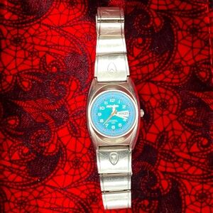 Nixon "The Small Don" (Sky Blue) 100M Miyota Day & Date